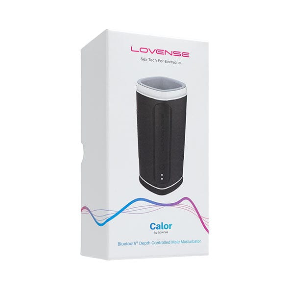 Lovense - Calor App-Controlled Warming Male Masturbator (Black) -  Masturbator Soft Stroker (Vibration) Rechargeable  Durio.sg