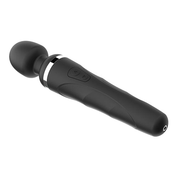 Lovense - Domi 2 App-Controlled Wand Massager (Black) -  Wand Massagers (Vibration) Rechargeable  Durio.sg