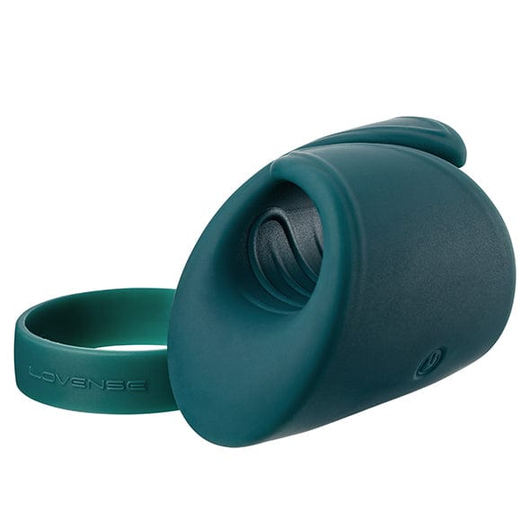 Lovense - Gush App-Controlled Glans Massager Stroker (Green) -  Masturbator Soft Stroker (Vibration) Rechargeable  Durio.sg