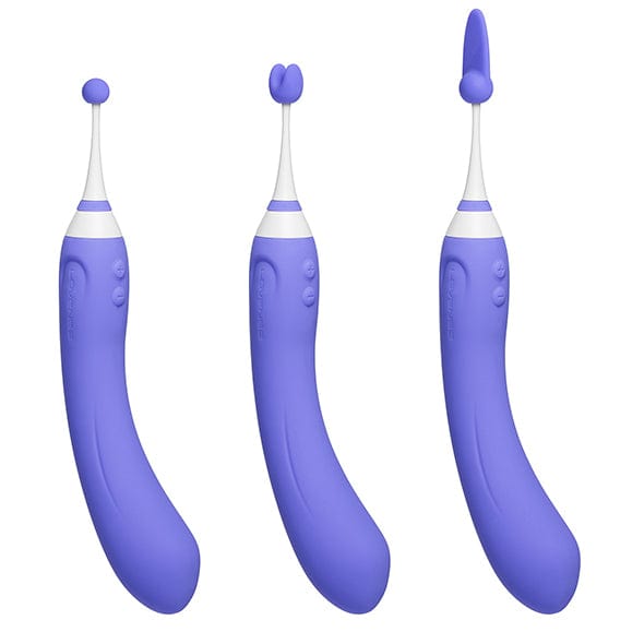 Lovense - Hyphy App-Controlled Dual End Vibrator (Purple) -  Clit Massager (Vibration) Rechargeable  Durio.sg
