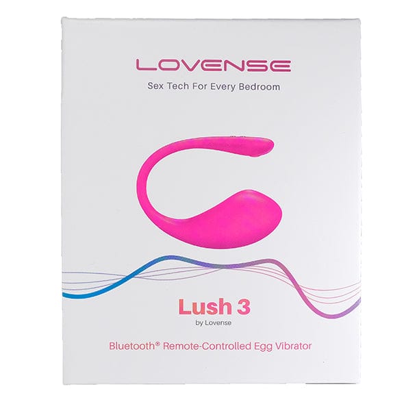 Lovense - Lush 3 App-Controlled Bullet Egg Vibrator (Pink) -  Wireless Remote Control Egg (Vibration) Rechargeable  Durio.sg