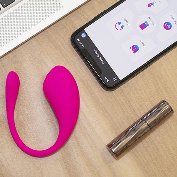 Lovense - Lush 3 App-Controlled Bullet Egg Vibrator (Pink) -  Wireless Remote Control Egg (Vibration) Rechargeable  Durio.sg