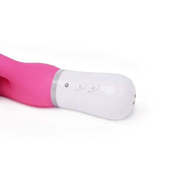 Lovense - Nora App-Controlled Rotating Rabbit Vibrator (Pink) -  Rabbit Dildo (Vibration) Rechargeable  Durio.sg