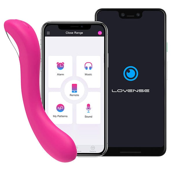 Lovense - Osci 2 App-Controlled G Spot Vibrator (Pink) -  G Spot Dildo (Vibration) Rechargeable  Durio.sg