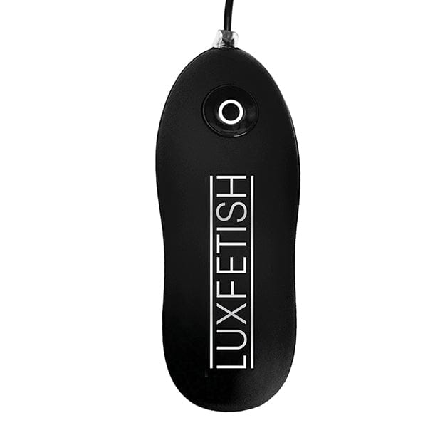 Lux Fetish - Inflatable Vibrating Butt Plug with Suction Base 4" (Black) -  Anal Plug (Vibration) Non Rechargeable  Durio.sg
