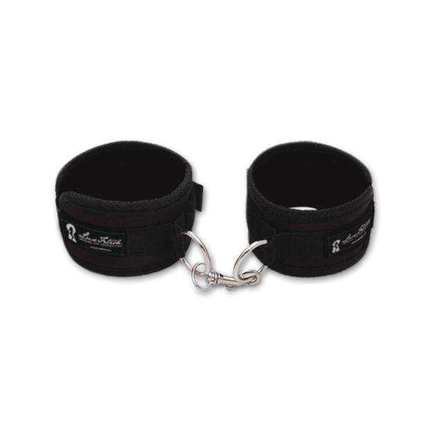 Lux Fetish - Quality Love Cuffs (Black) -  Hand/Leg Cuffs  Durio.sg