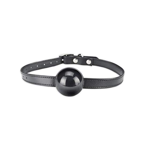 Lux Fetish - Silicone Ball Gag (Black) -  Ball Gag  Durio.sg