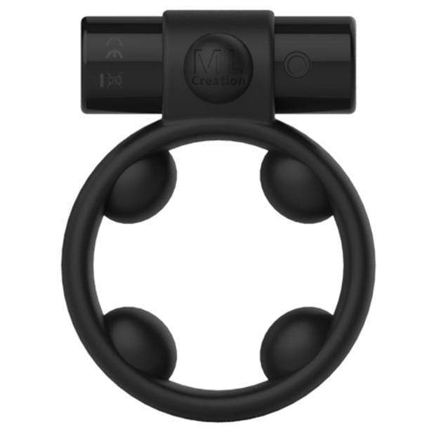 ML Creation - Cool Boy Vibrating Rechargeable Cock Ring (Black) -  Silicone Cock Ring (Vibration) Rechargeable  Durio.sg