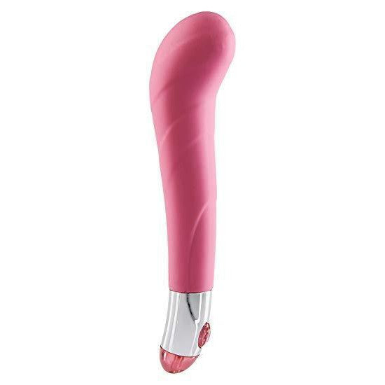 Mae B - Lovely Vibes G-Spot Vibrator (Pink) -  G Spot Dildo (Vibration) Non Rechargeable  Durio.sg