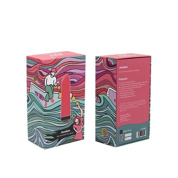 Magic Motion - Awaken App-Controlled Mini Vibrator (Red) -  Bullet (Vibration) Rechargeable  Durio.sg