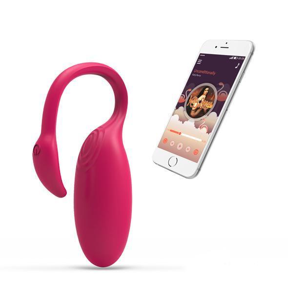 Magic Motion - Flamingo Wireless Vibrating Bullet  (Pink) -  Clit Massager (Vibration) Rechargeable  Durio.sg