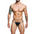 Male Basics - Dungeon Snap Jockstrap Underwear O/S (Black) -  Gay Pride Underwear  Durio.sg