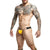 Male Basics - Dungeon Snap Jockstrap Underwear O/S (Yellow) -  Gay Pride Underwear  Durio.sg