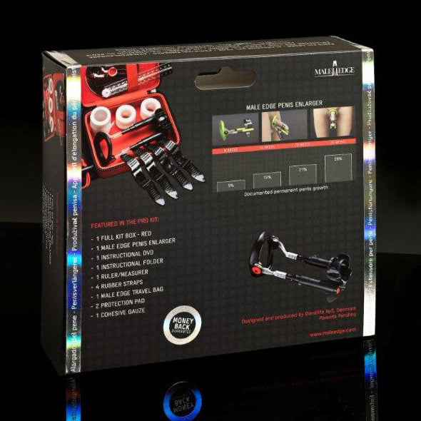 Male Edge - Penis Extender Pro Kit (Black) -  Penis Clamp Extender  Durio.sg