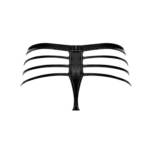 Male Power - Cage Matte Cage Thong Underwear L/XL (Black) -  Gay Pride Underwear  Durio.sg