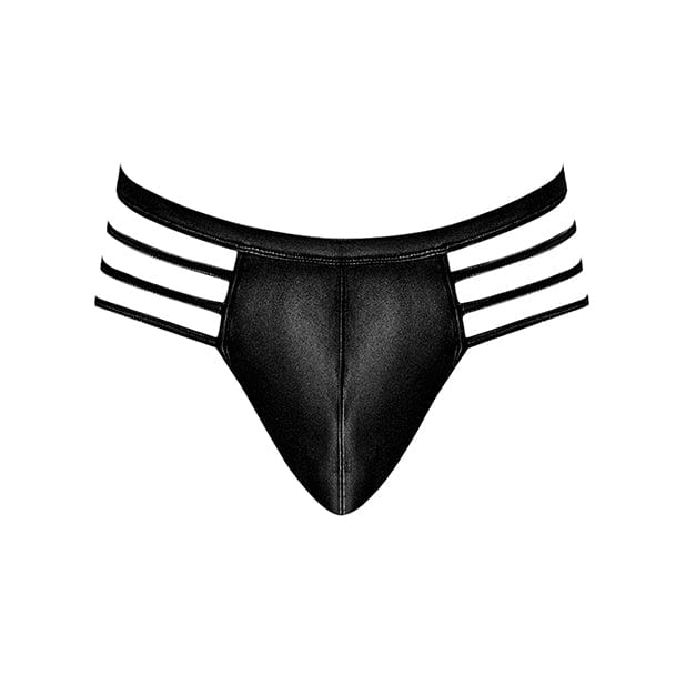 Male Power - Cage Matte Cage Thong Underwear S/M (Black) -  Gay Pride Underwear  Durio.sg