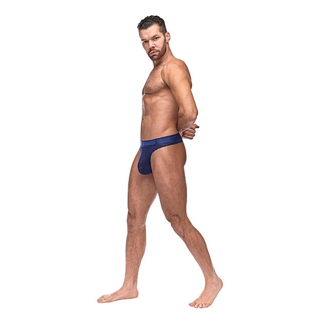 Male Power - Diamond Mesh Bong Thong Underwear L/XL (Blue) -  Gay Pride Underwear  Durio.sg