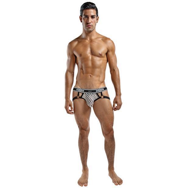 Male Power - Jock Ring Underwear Small (White) -  Gay Pride Underwear  Durio.sg