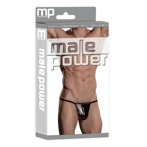 Male Power - Liquid Onyx Posing Strap Underwear O/S (Black) -  Gay Pride Underwear  Durio.sg