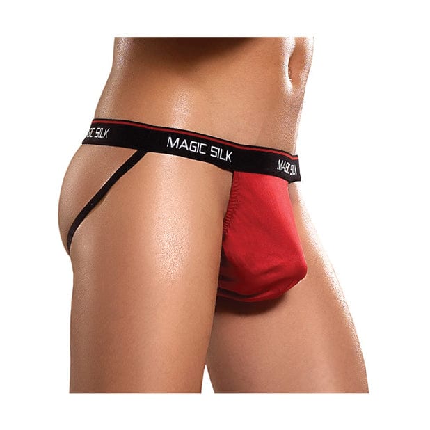 Male Power - Magic Silk Jock Strap Underwear S/M (Red) -  Gay Pride Underwear  Durio.sg
