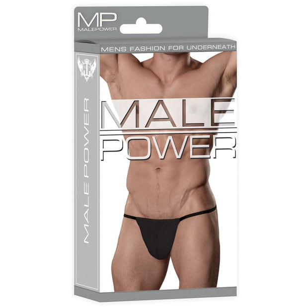 Male Power - Nylon Lycra Pouch Thong Underwear O/S (Black) -  Gay Pride Underwear  Durio.sg