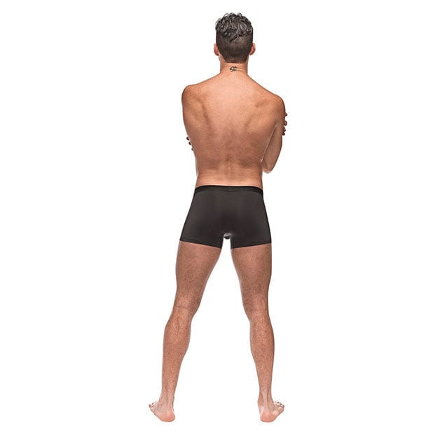 Male Power - Private Screening Micro Mesh and Modal Skull Pouch Short Underwear L (Black) -  Gay Pride Underwear  Durio.sg