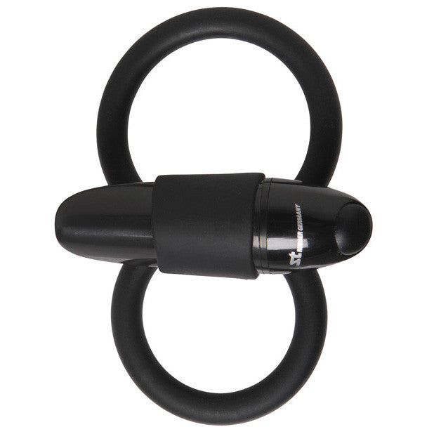 Malesation - Squeeze Cock & Ball Ring -  Silicone Cock Ring (Vibration) Non Rechargeable  Durio.sg