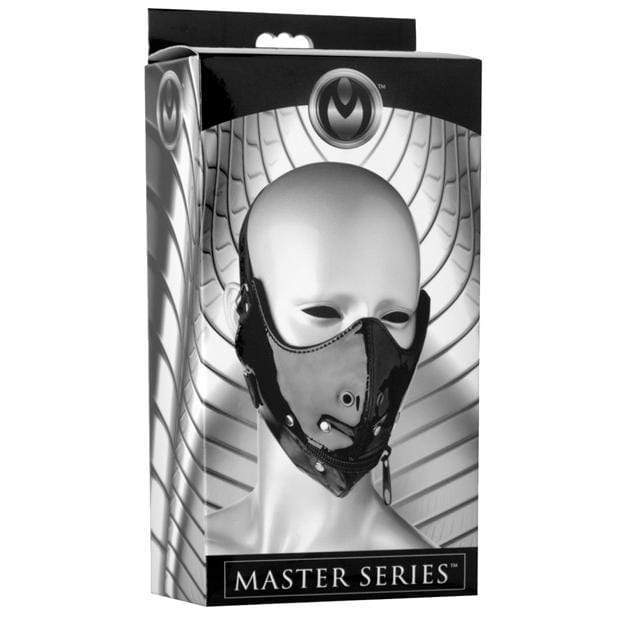 Master Series - BDSM Lektor Zipper Mouth Muzzle (Black) -  BDSM (Others)  Durio.sg