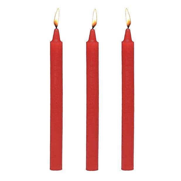 Master Series - Fetish Drip Candles  Fire Sticks Set of 3 -  Massage Candle  Durio.sg