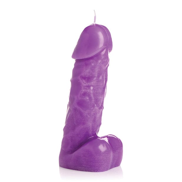 Master Series - Passion Pecker Dick Drip Massage Candle (Purple) -  Massage Candle  Durio.sg