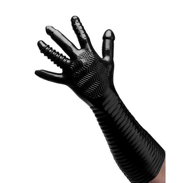 Master Series - Pleasure Fister Textured Fisting Glove (Black) -  Costumes  Durio.sg