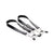 Master Series - Spread Labia Spreader with Clamps (Black) -  Clitoral Clamps  Durio.sg