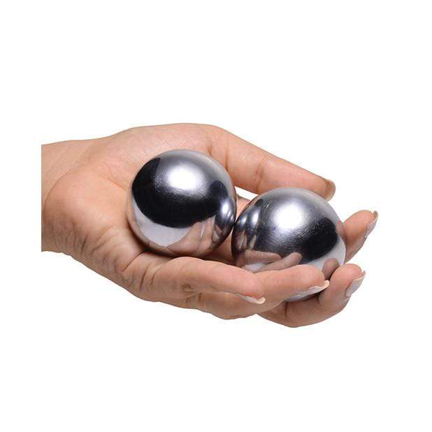 Master Series - Titanica Extreme Orgasm Kegel Balls (Grey) -  Kegel Balls (Metal)  Durio.sg