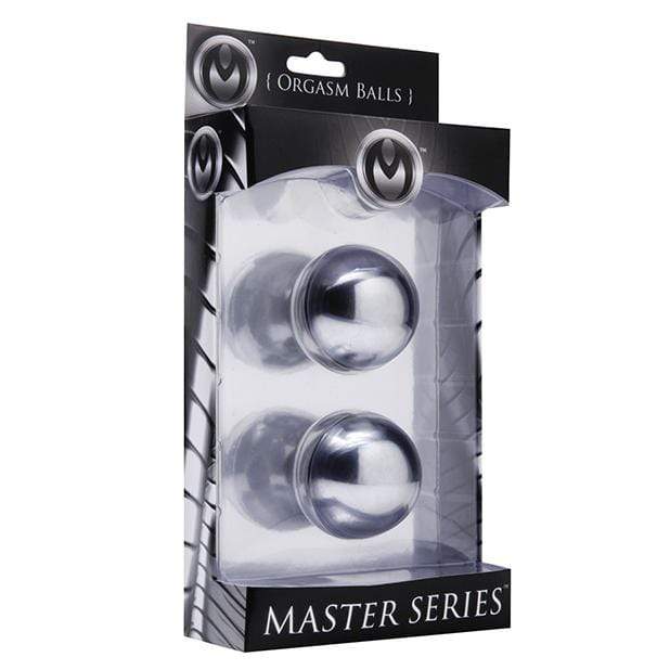 Master Series - Titanica Extreme Orgasm Kegel Balls (Grey) -  Kegel Balls (Metal)  Durio.sg