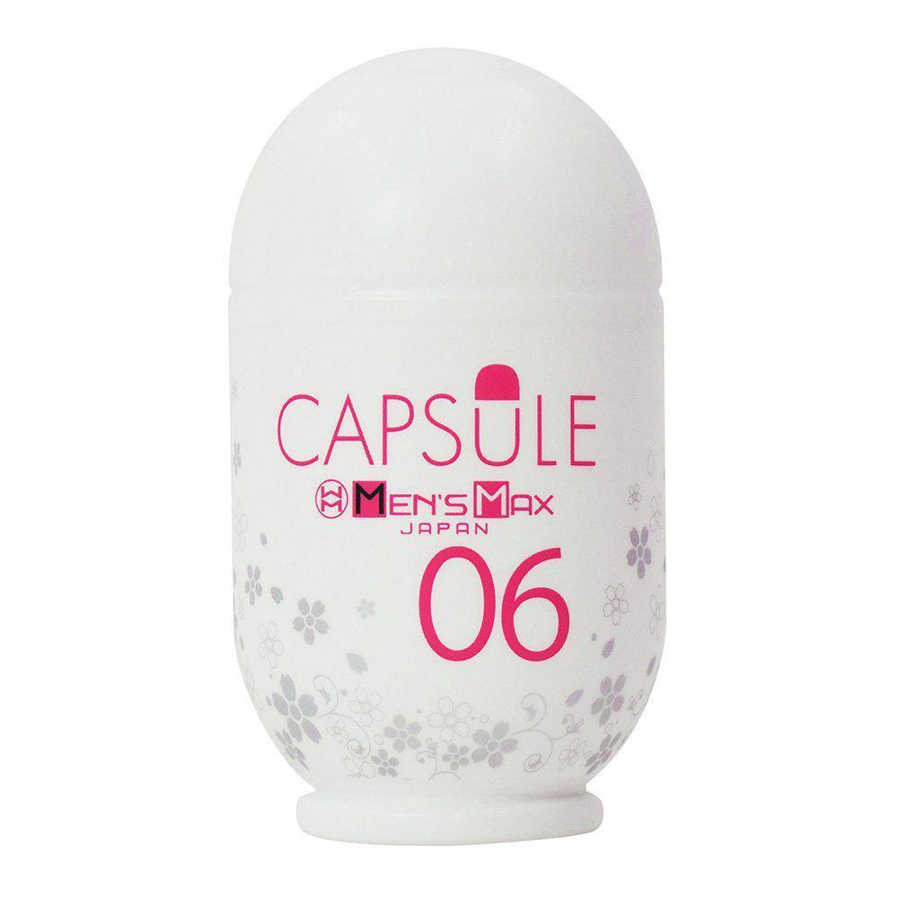 Men's Max - Capsule 06 Sakura Soft Stroker (White) -  Masturbator Resusable Cup (Non Vibration)  Durio.sg