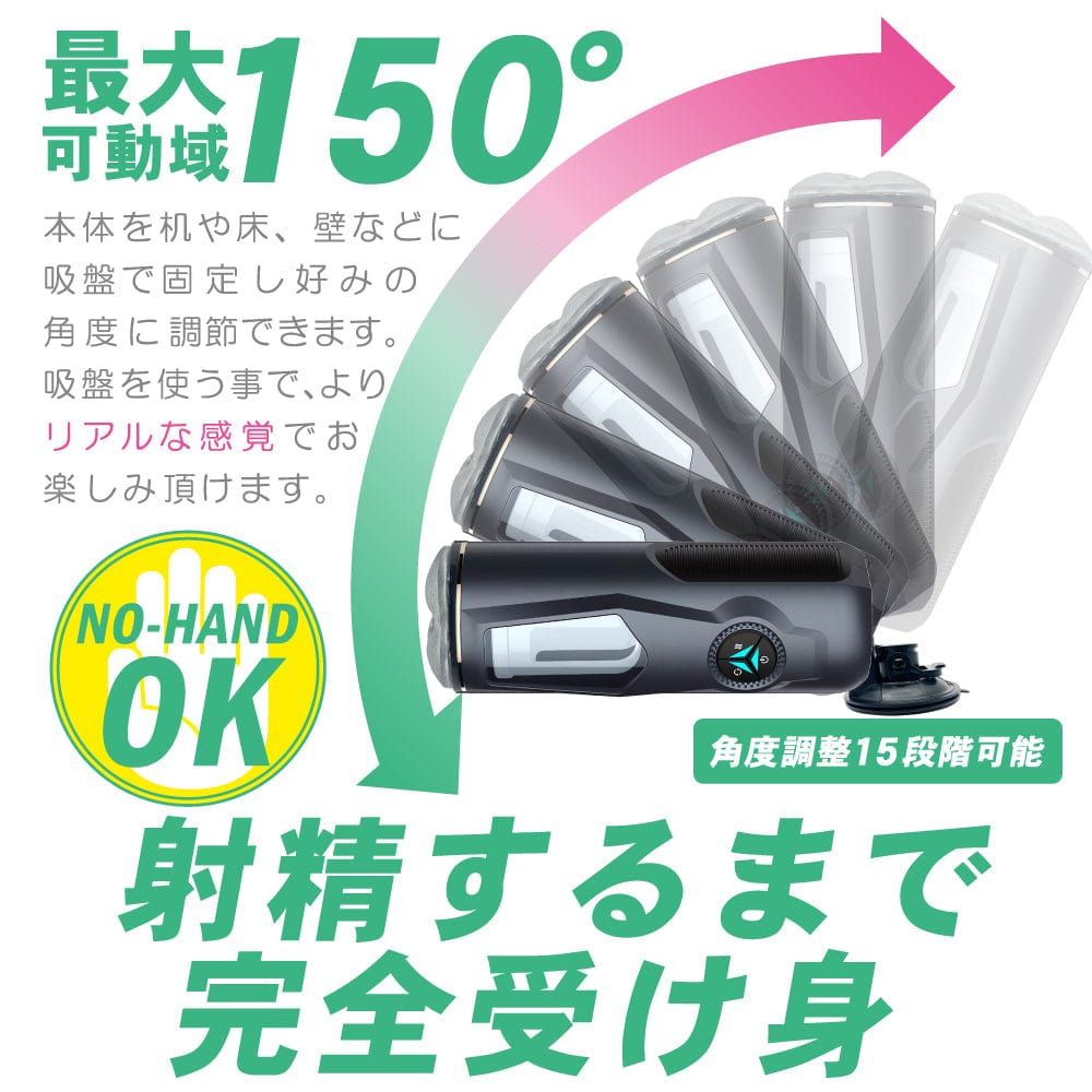 Motlab - RORA Rotate Operate Revel Action Automatic Stroker Masturbator (Black) -  Masturbator Soft Stroker (Vibration) Rechargeable  Durio.sg