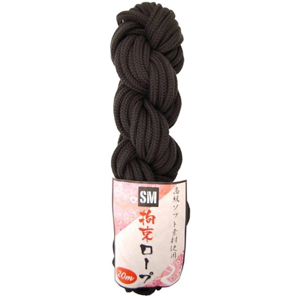 Mu - SM Restraint Rope 20 m (Black) -  Rope  Durio.sg