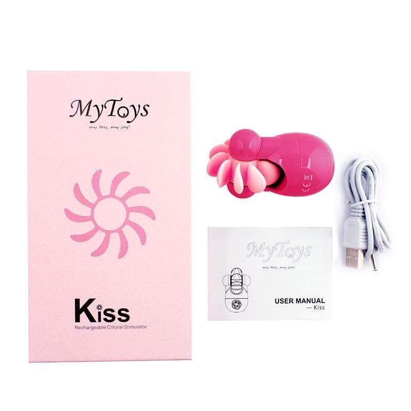 MyToys - Kiss Rechargeable Clit Massager (Pink) -  Clit Massager (Vibration) Rechargeable  Durio.sg