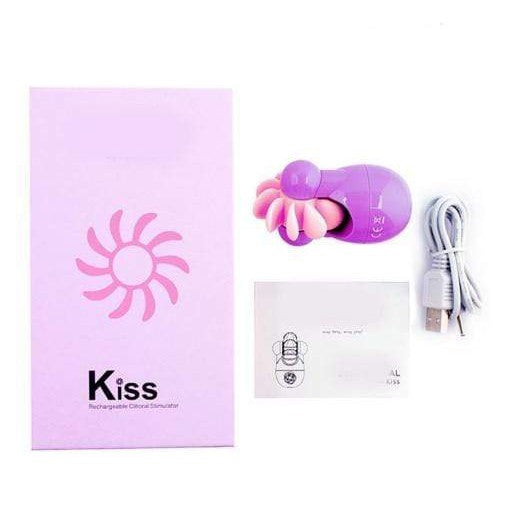 MyToys - Kiss Rechargeable Clit Massager (Purple) -  Clit Massager (Vibration) Rechargeable  Durio.sg