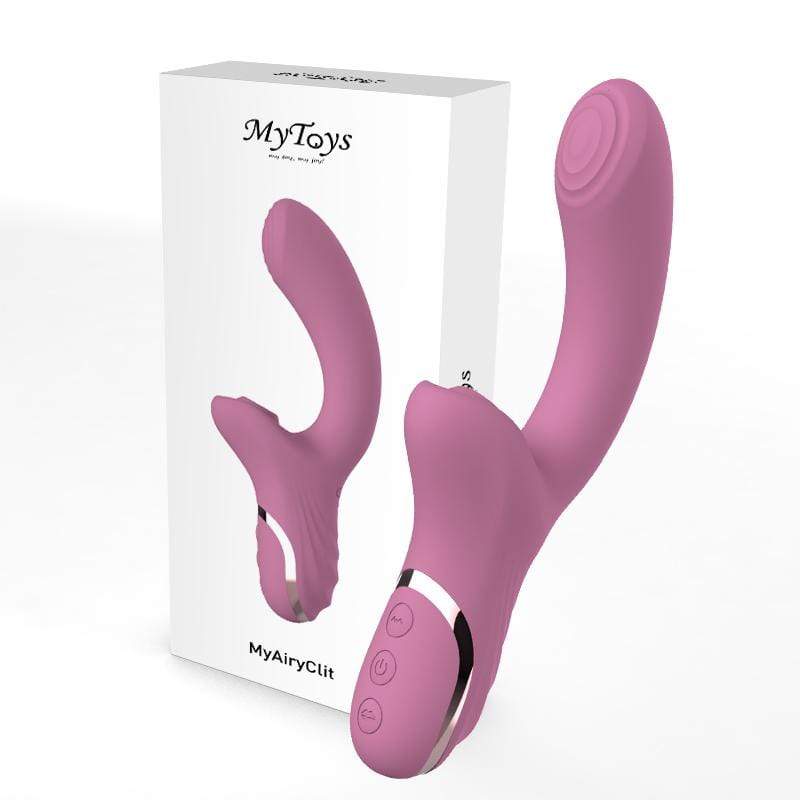 MyToys - MyAiryClit Rabbit Vibrator (Light Purple) -  Rabbit Dildo (Vibration) Rechargeable  Durio.sg