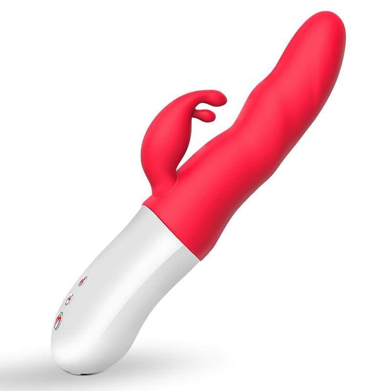 MyToys - MyBunny Rechargeable Thrusting Rabbit Vibrator (Red) -  Rabbit Dildo (Vibration) Rechargeable  Durio.sg