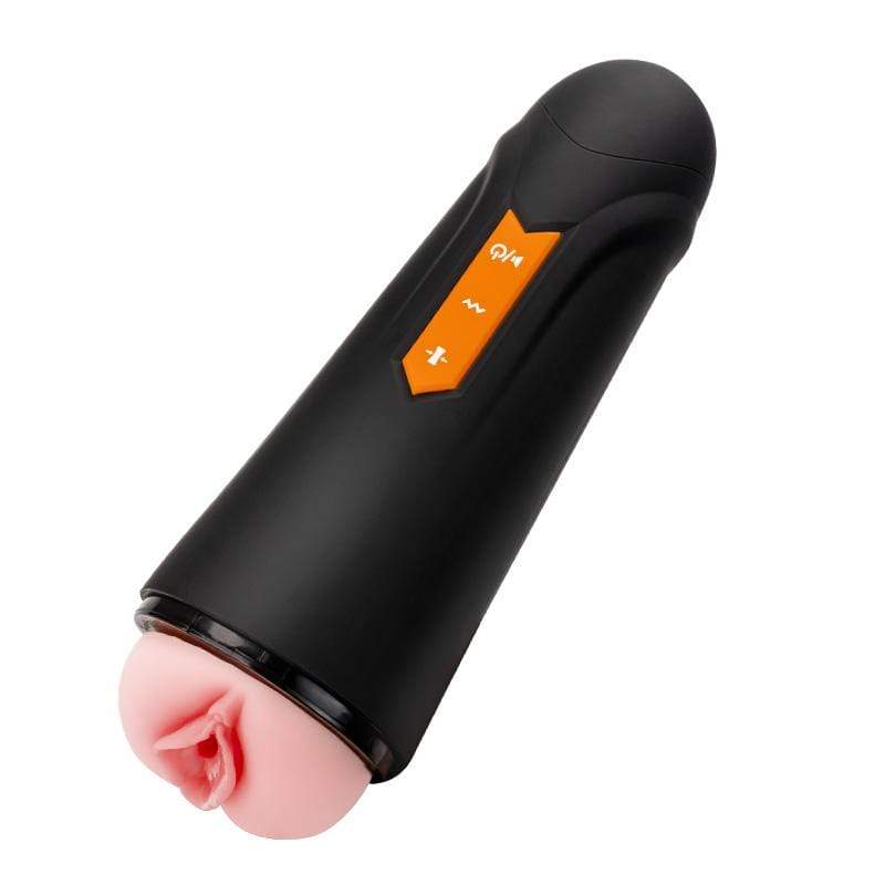 MyToys - MyFun Clamping and Vibrating Masturbation Cup (Black) -  Masturbator Vagina (Vibration) Rechargeable  Durio.sg
