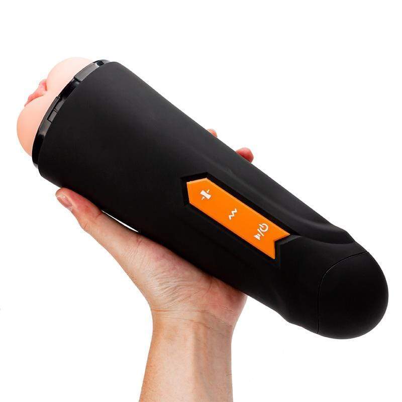 MyToys - MyFun Clamping and Vibrating Masturbation Cup (Black) -  Masturbator Vagina (Vibration) Rechargeable  Durio.sg