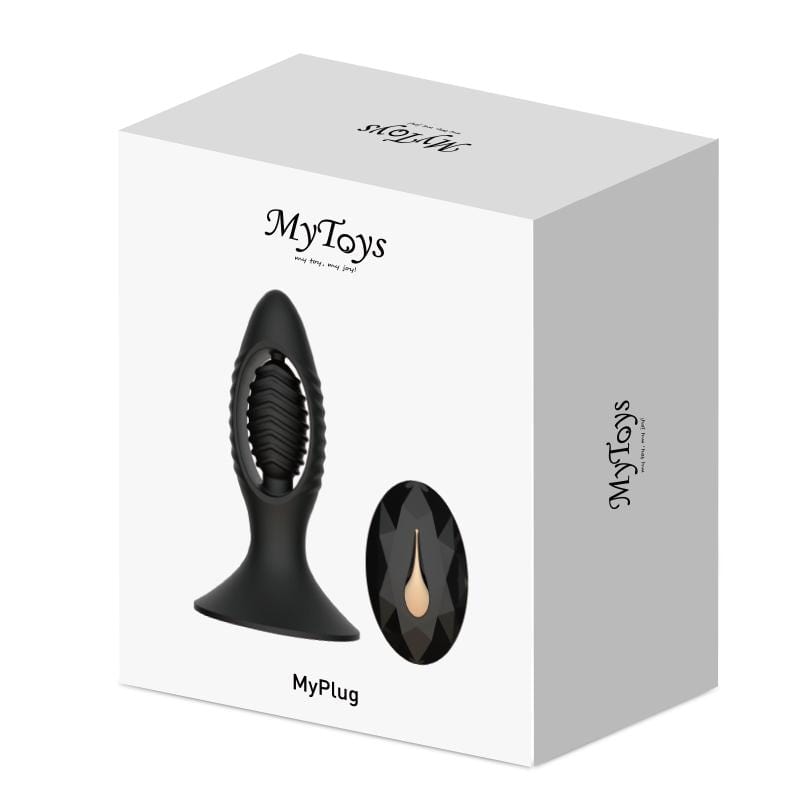 MyToys - MyPlug Remote Control Anal Plug (Black) -  Remote Control Anal Plug (Vibration) Rechargeable  Durio.sg