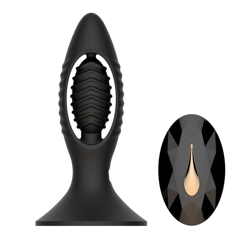 MyToys - MyPlug Remote Control Anal Plug (Black) -  Remote Control Anal Plug (Vibration) Rechargeable  Durio.sg
