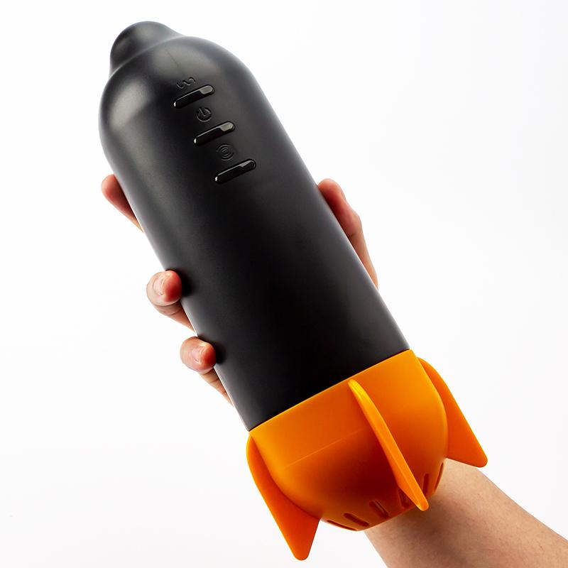 MyToys - MyRocket Clamping Vibrating Masturbation Cup (Black) -  Masturbator Soft Stroker (Vibration) Rechargeable  Durio.sg