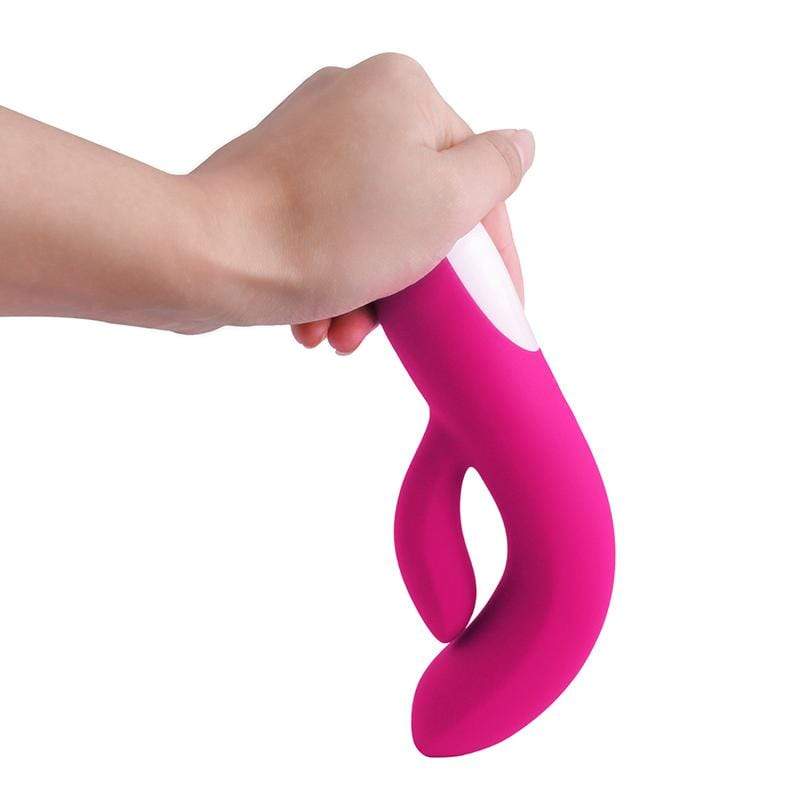 MyToys - Snow Rabbit Rechargeable Rabbit Vibrator (Pink) -  Rabbit Dildo (Vibration) Rechargeable  Durio.sg