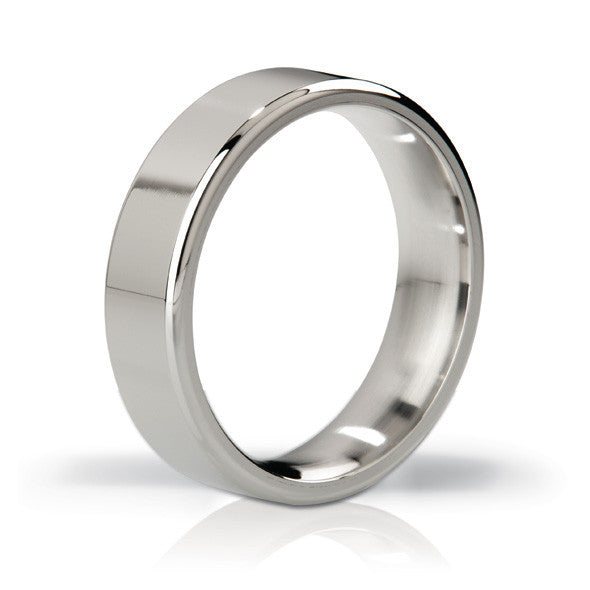Mystim - His Ringness The Duke Stainless Steel Cock Ring 48mm (Polished) -  Electrosex  Durio.sg