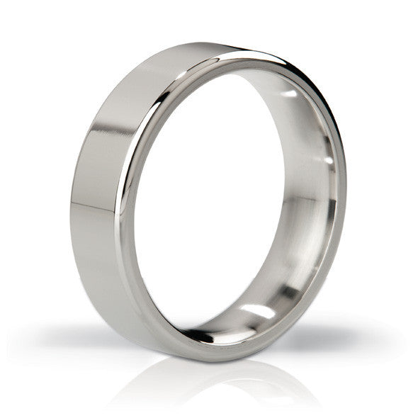 Mystim - His Ringness The Duke Stainless Steel Cock Ring 51mm (Polished) -  Electrosex  Durio.sg