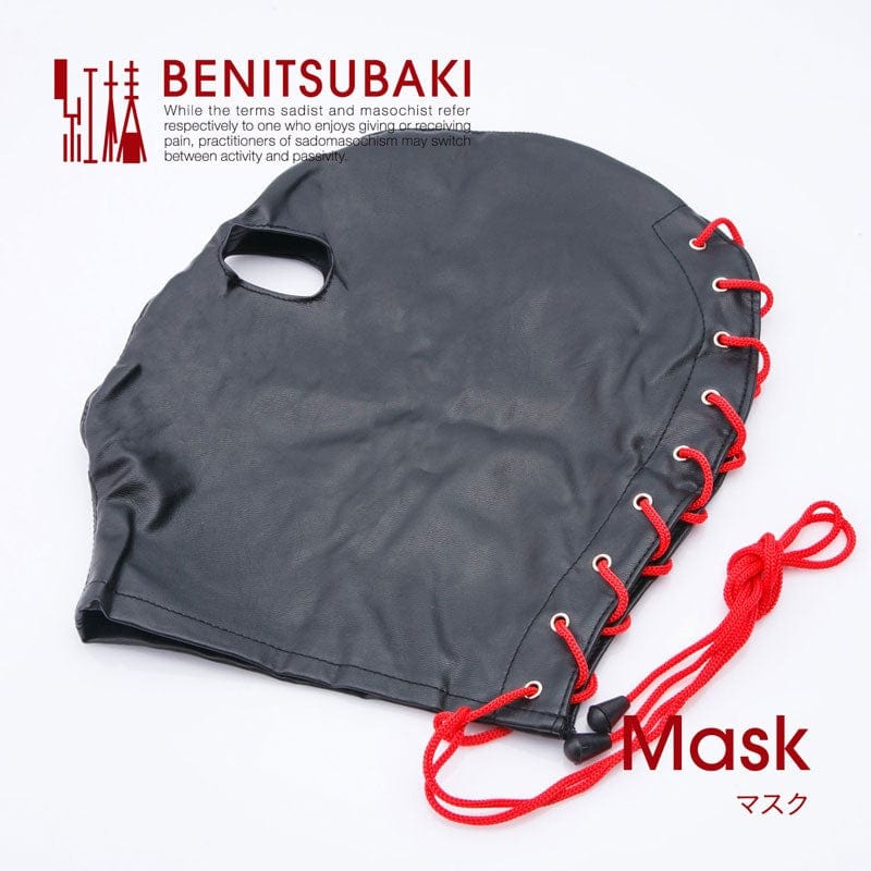 NPG - Camellia Benitsubaki Mask BDSM (Black) -  Mask (Non blinded)  Durio.sg